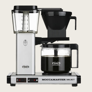 Moccamaster KBG Select - Mattes Silber