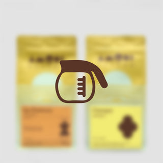 Filterkaffee Probierpaket Kaffee-Set – Canaque Natural Arabica und La Pastora washed Arabica, ideal für die Zubereitung im Handfilter.