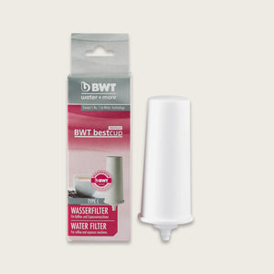 BWT bestcup PREMIUM - Verpackung und Filterkartusche
