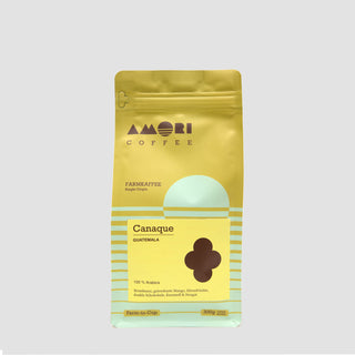 AMORI Coffee Farmkaffee Canaque aus Guatemala – 100 % Arabica mit Noten von Brombeere, Mango, Zitrus, Schokolade, Karamell und Nougat.