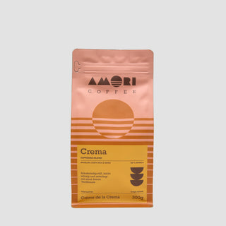 Crema Espresso-Blend aus Brasilien, Costa Rica und Indien – 100 % Arabica, in Mainz traditionell geröstet.
