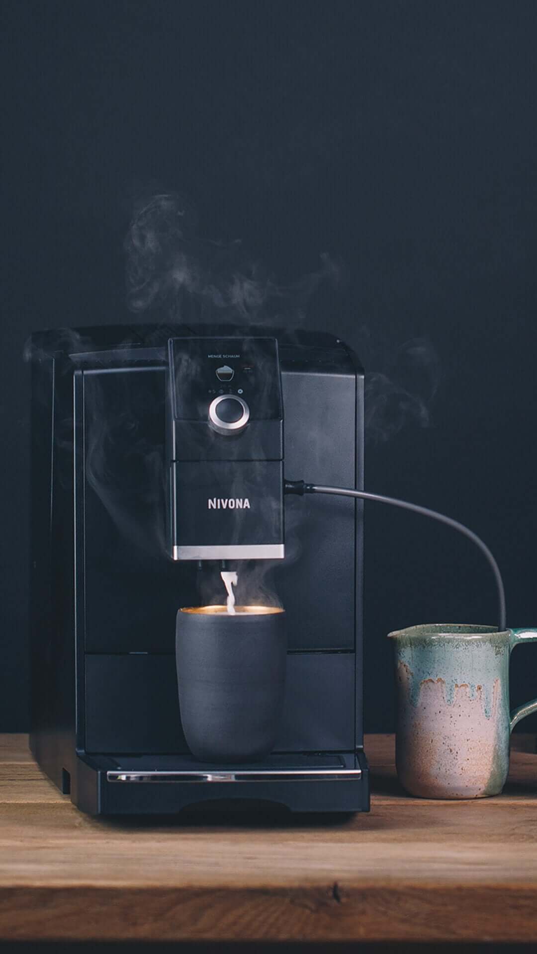 NIVONA Kaffeevollautomat in Schwarz