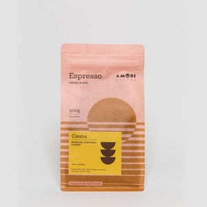 600g AMORI Espresso Crema – Vielseitiger Kaffeegenuss mit reichen Noten.
